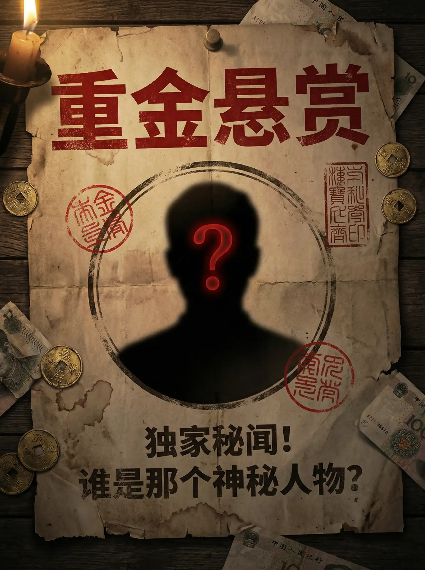 明星黑料 - 重金悬赏线索征集令